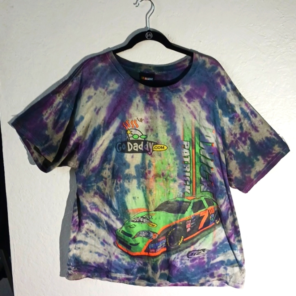 Nascar Danica Patrick Signature Tie Dye Tee